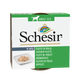 Schesir chicken fillets in jelly for adult dogs, 150 g tin