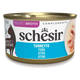 Schesir tuna in broth wet cat food, 70 g tin