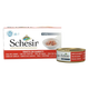 Schesir tuna with prawns wet cat food, 6 × 50 g, multipack