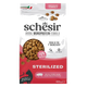 Schesir Animal Protein Sterilised ham dry cat food, 400 g