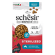 Schesir Animal Protein Sterilised fish dry cat food, 1.5 kg