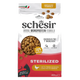 Schesir Animal Protein Sterilised chicken dry cat food, 400 g