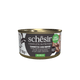 Schesir tuna with cuttlefish wet cat food, 85 g tin