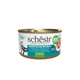 Schesir tuna with amberjack wet cat food, 70 g tin