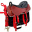 Complete leather saddle set with accessories, 8 pieces – view 4