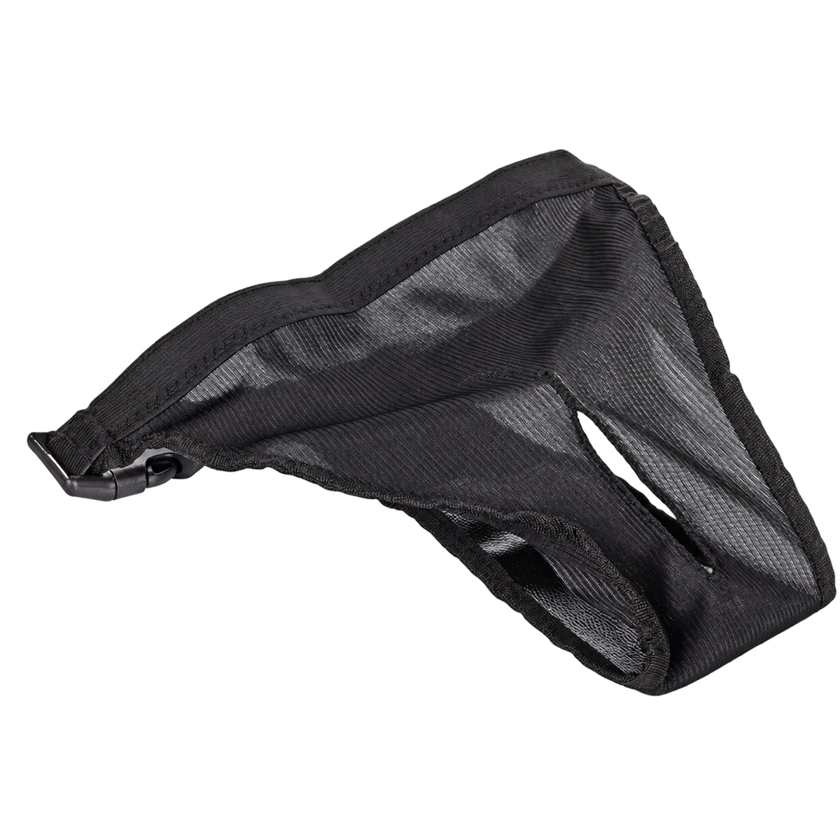 Flamingo Sasha black dog hygiene pants, full view