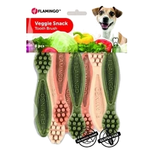 Veggie Toothbrush Dental Dog Chew, Blister Pack