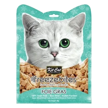 Kit Cat FreezeBites freeze-dried duck liver cat treats 20 g