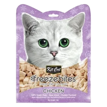 Kit Cat FreezeBites freeze-dried chicken cat treats 15 g
