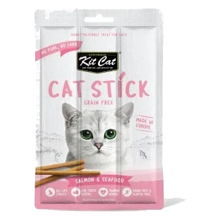 Cat Treat Stick Kit Cat Cat Stick Salmon and Seafood 15 g
