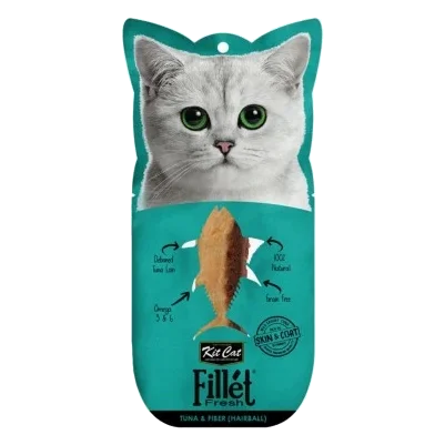 Cat Treats Kit Cat FilletFresh Tuna and Fibre 30 g