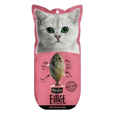 Cat Treats Kit Cat FilletFresh Grilled Mackerel 30 g