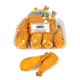 Rawhide chicken drumstick dog chews, pack of 10
