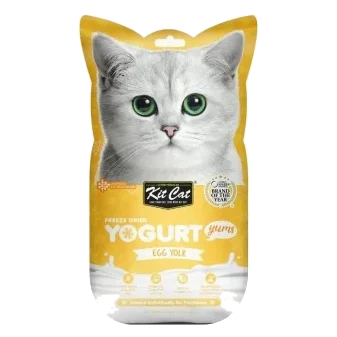 Kit Cat Yogurt Yums cat treats with egg yolk 10 g