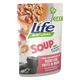 Life Cat tuna with prawns and seafood soup for cats, 60 g
