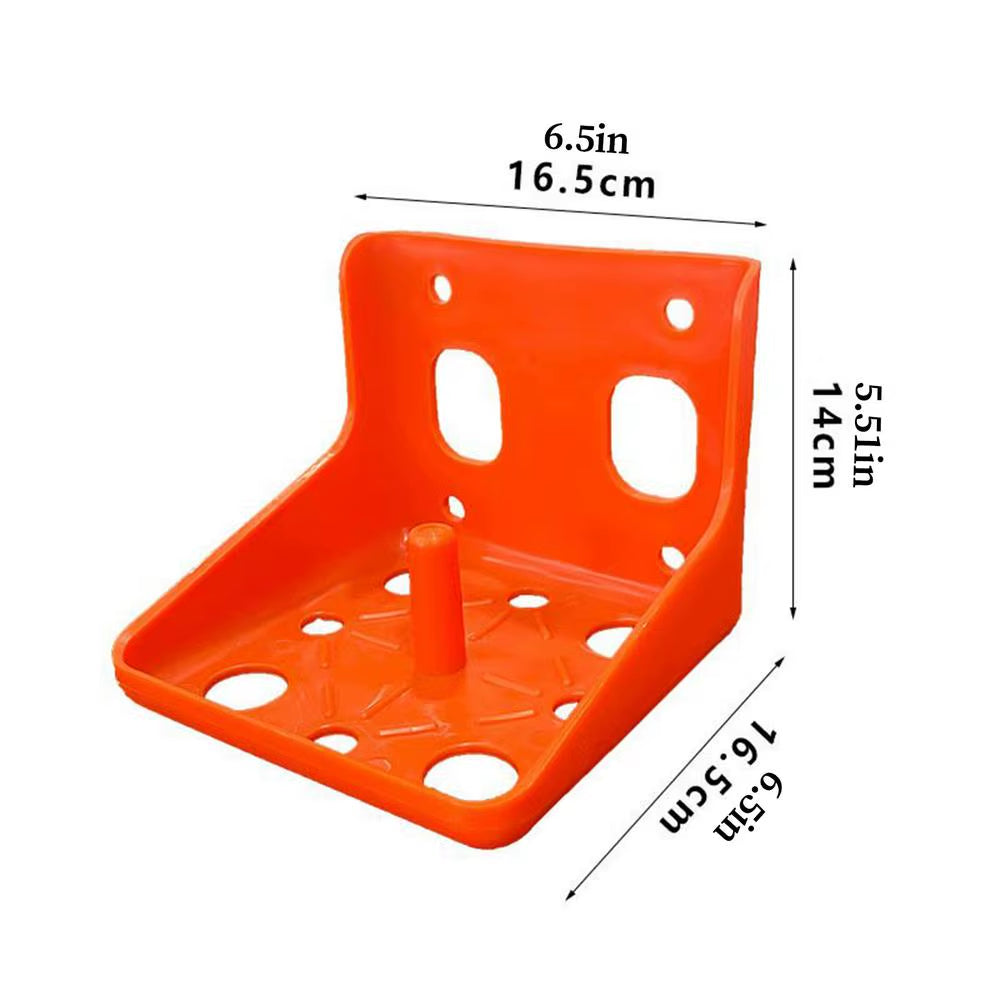 Salt and mineral lick holder for horses