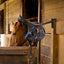 Hanging saddle rack for saddle, saddle pad and rugs