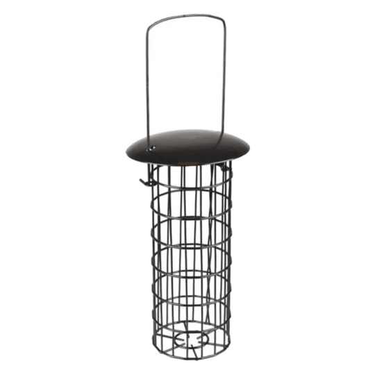 Sidra black fat ball holder for wild birds