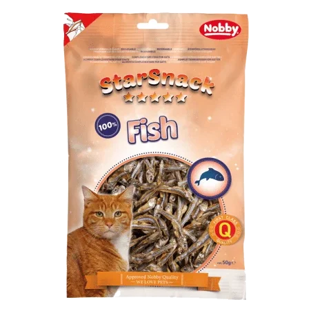 Nobby StarSnack fish cat treats, 50 g