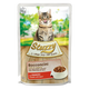 Stuzzy Cat beef wet cat food, 85 g pouch