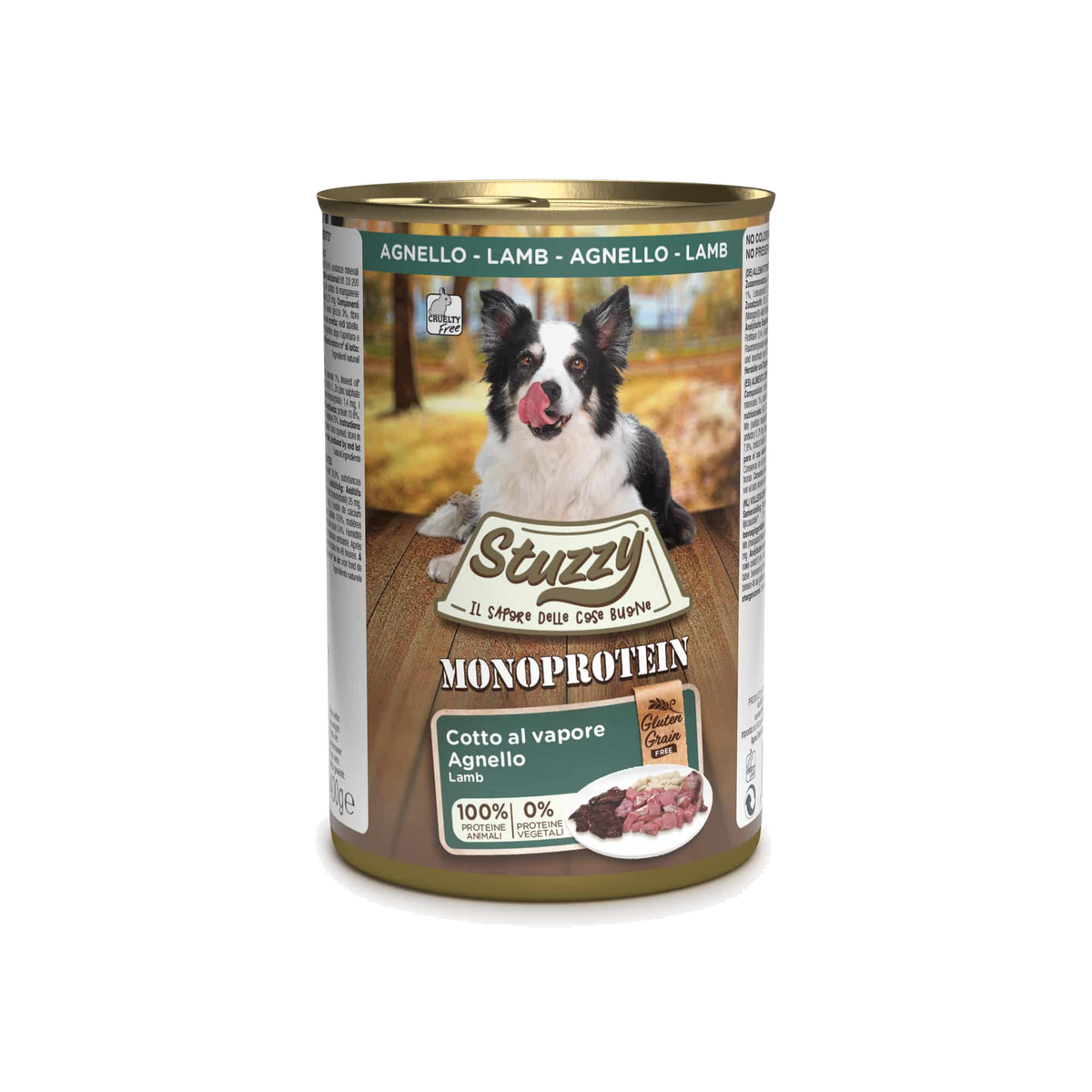 Stuzzy Monoprotein lamb wet dog food
