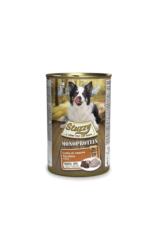 Stuzzy Monoprotein turkey wet dog food