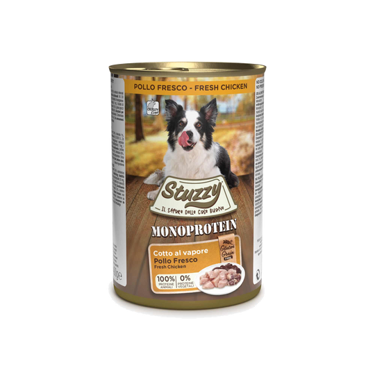 Stuzzy Monoprotein fresh chicken wet dog food