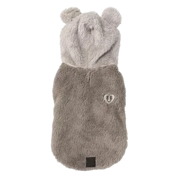 FuzzYard Winnie Dog Hoodie, Grey, Size 6