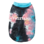 FuzzYard Smiley Tie-rus Dog Sweatshirt, Multicoloured Blue
