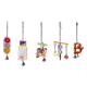 Assorted MIDI acrylic bird toys