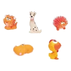 Lanco medium latex dog toy assortment (10 pieces)