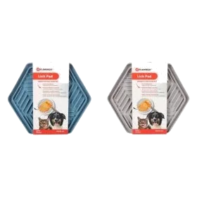 Hexagonal silicone lick mat for dogs (ref. 521748)