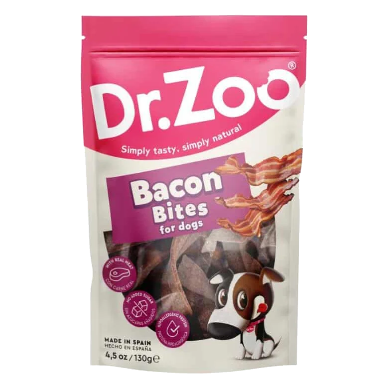 Doctor Zoo Bacon Strips for Dogs, 130 g