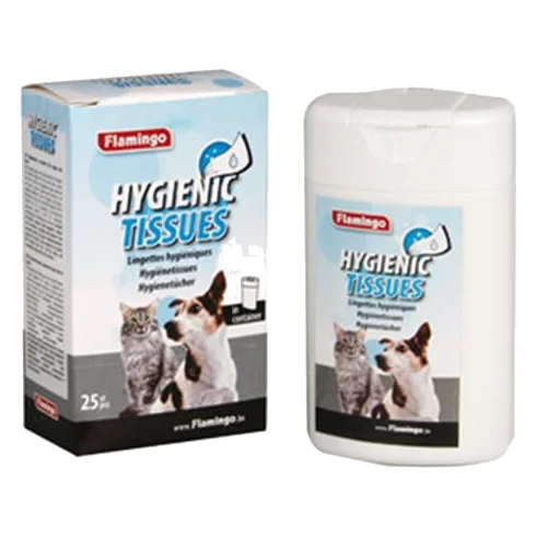 Eye and ear wipes for dogs and cats, tub of 80