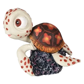 Turtle aquarium ornament