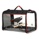 Foldable bird and parrot carrier with perch 46 x 30 cm