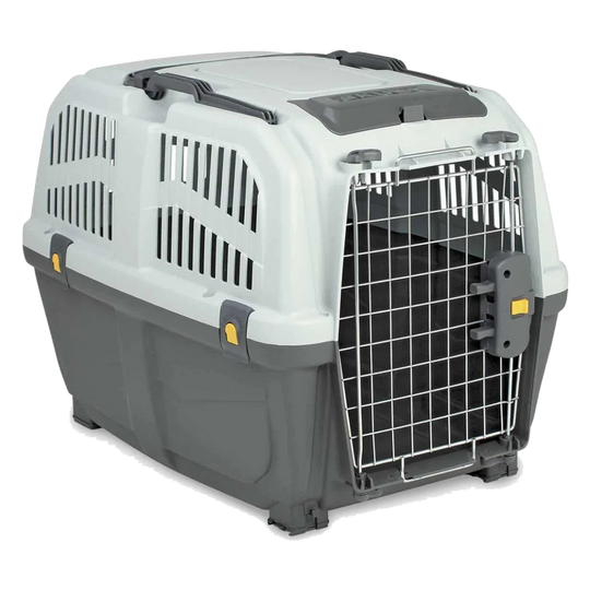 Skudo IATA grey dog carrier