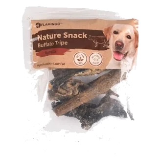 Beef tripe dog chews