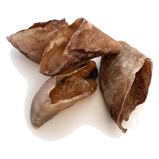 Beef hooves dog chews, 1 kg bag