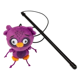 Cat teaser wand FuzzYard Noggins Hoo Dini