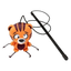 Cat teaser wand FuzzYard Noggins Roarnaldo