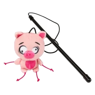 Cat teaser wand FuzzYard Noggins Snoop Hogg