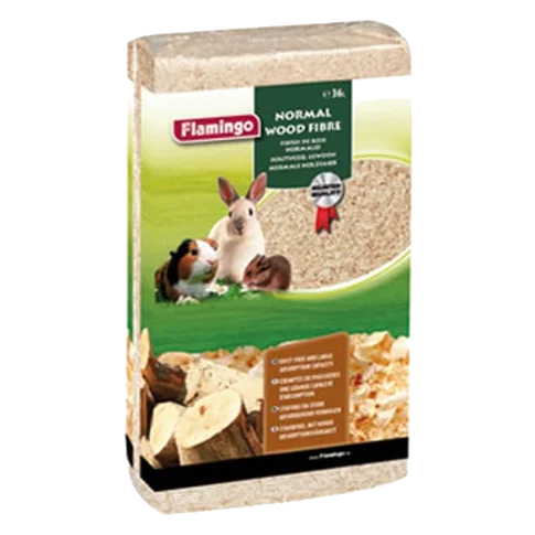 Wood shavings bedding for small animals, 4 kg / 56 L