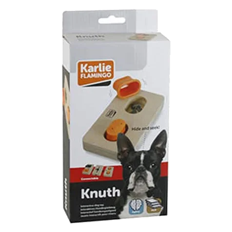 Brain Train Knuth interactive dog puzzle, 22 × 12 cm