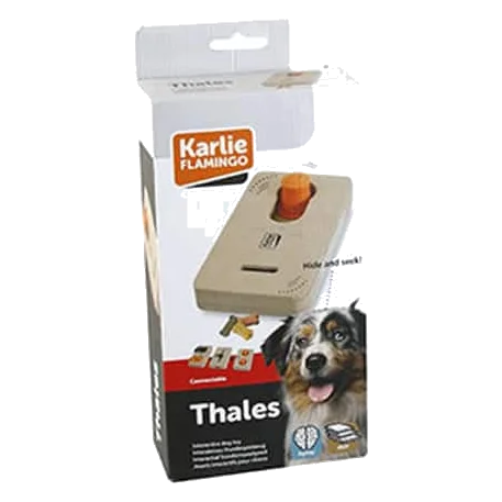 Brain Train Thales interactive dog puzzle, 22 × 12 cm