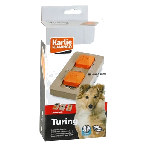 Brain Train Turing interactive dog puzzle, 22 × 12 cm